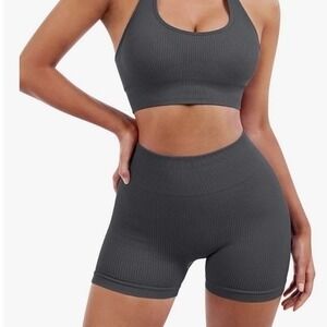 Suuksess Seamless Ribberd High Waisted Biker Shorts|Size XS/SM